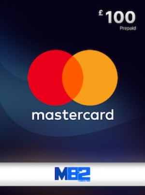 MasterCard Prepaid Gift Card 100 GBP - M82 Key - GLOBAL