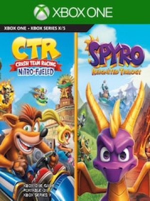 Crash Team Racing Nitro-Fueled + Spyro Game Bundle (Xbox One) - Xbox Live Account - GLOBAL