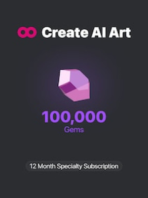 CreatePorn.com Speciality Subscription 100k Gems/Mo 12 Months - CreatePorn Key - GLOBAL