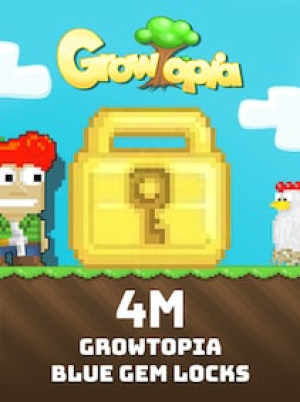 Growtopia Locks 4 Blue Gem Locks - MMOPIXEL Player Trade - GLOBAL