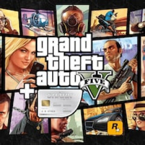 Grand Theft Auto V + Great White Shark Cash Card (PC) - Rockstar Key - EUROPE