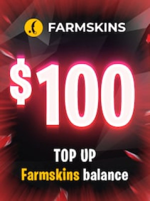 Farmskins Wallet Card 100 USD - FARMSKINS.COM Key - GLOBAL