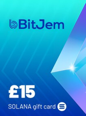 BitJem Crypto Gift Card SOL 15 GBP - BitJem Key