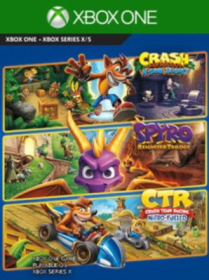 Crash + Spyro Triple Play Bundle (Xbox One) - Xbox Live Account - GLOBAL