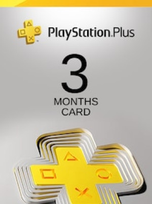 PlayStation Plus Card 3 Months - PSN Key - UNITED KINGDOM