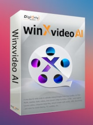 WinXvideo AI 2.0 (PC) (1 Device, Lifetime) - Digiarty Key - GLOBAL