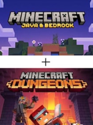 Minecraft: Java & Bedrock Edition + Dungeons (PC) - Microsoft Store Account - GLOBAL