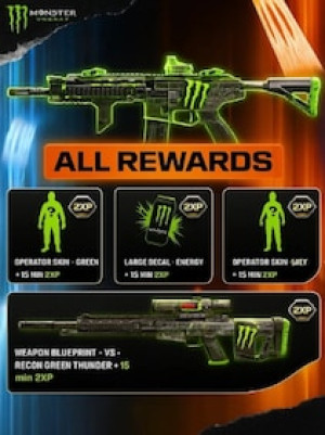 Call of Duty: Black Ops 7 - Monster Energy Full Set Pack - Call of Duty Official Key - GLOBAL