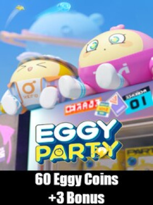Eggy Party 60 eggy coins + 3 Bonus - GLOBAL