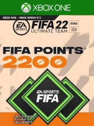 Fifa 22 Ultimate Team 2200 FUT Points - Xbox Live Key - GLOBAL