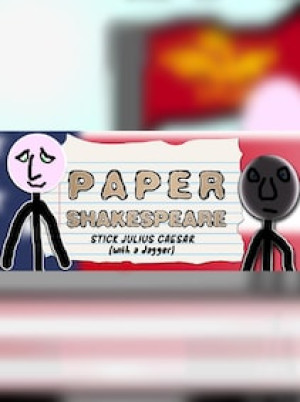 Paper Shakespeare: Stick Julius Caesar (with a dagger) Steam Key GLOBAL