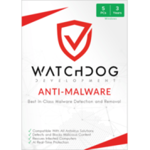 Watchdog Anti-Malware 5 PC 3 Years - Key - GLOBAL