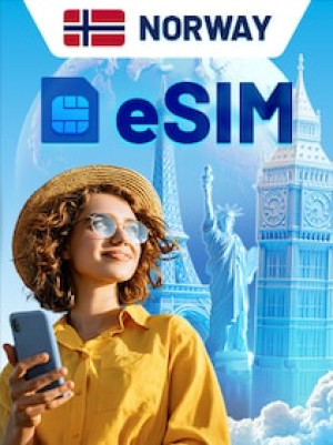 eSIM (Android, iOS) 10 GB, 30 Days - NORWAY