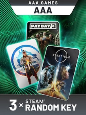 AAA Random 3 Keys (PC) - Steam Key - GLOBAL