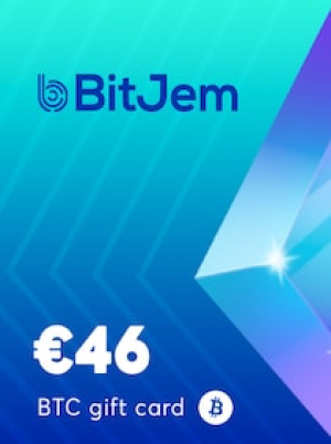 BitJem Crypto Gift Card Bitcoin 46 EUR - BitJem Key