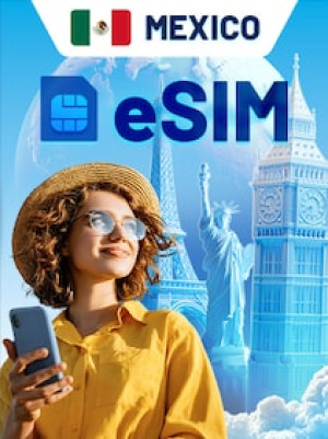 eSIM (Android, iOS) 1 GB, 7 Days - MEXICO