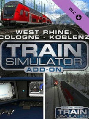 Train Simulator: West Rhine: Cologne - Koblenz Route Add-On (PC) - Steam Key - GLOBAL