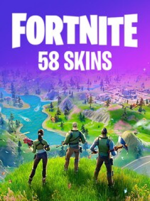 Fortnite Account (All Platform) 58 skins - GLOBAL