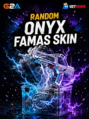 Counter Strike 2 RANDOM ONYX FAMAS SKIN - (PC) - BY GETSKINS.NET Key - GLOBAL