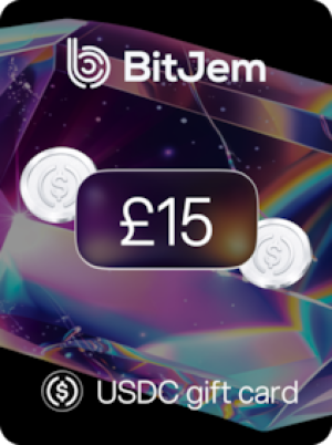 BitJem Crypto Gift Card USDC 15 GBP - BitJem Key
