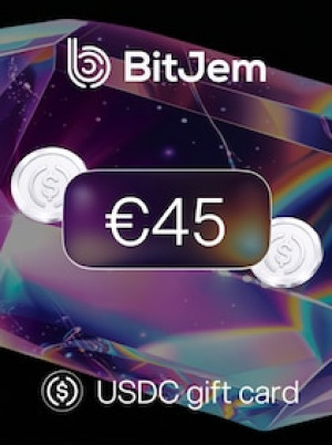 BitJem Crypto Gift Card USDC 45 EUR - BitJem Key