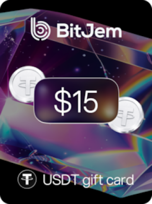BitJem Crypto Gift Card USDT 15 USD - BitJem Key