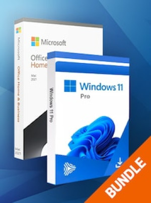 Microsoft Windows 11 Home & Microsoft Office Home & Business 2021 (Mac) bundle - Microsoft Key - GLOBAL