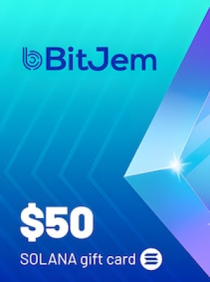 BitJem Crypto Gift Card SOL 50 USD - BitJem Key