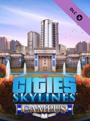 Cities: Skylines - Campus (PC) - Steam Key - EUROPE
