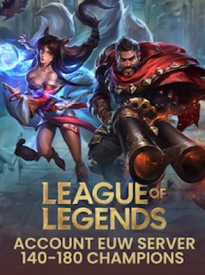 League of Legends Account 140-180 Champions EUW server (PC) - League of Legends Account - GLOBAL