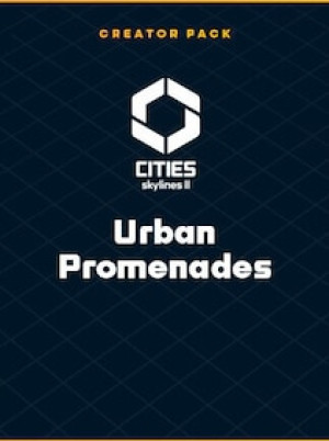 Cities: Skylines II - Creator Pack: Urban Promenades (PC) - Steam Key - EUROPE