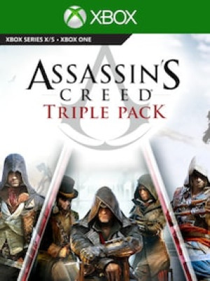 Assassin's Creed Triple Pack: Black Flag, Unity, Syndicate (Xbox One) - Xbox Live Account - GLOBAL