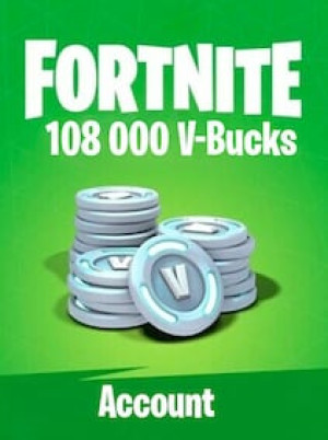 Fortnite V-Bucks Account 108000 V-Bucks (PSN, Xbox, PC, Mobile) - GLOBAL