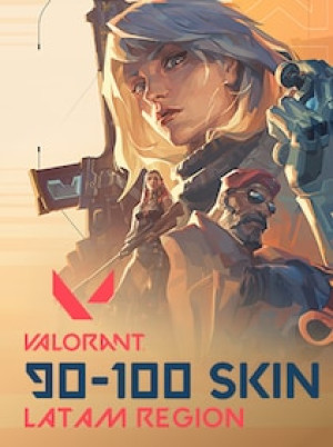 Valorant Account 90-100 Skins LATAM Region (PC) - Valorant Account - GLOBAL