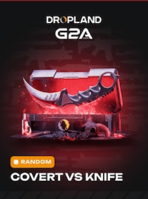 Counter Strike 2 RANDOM 3 CASE COVERT VS. KNIFE SKIN - BY DROPLAND.NET Key - GLOBAL