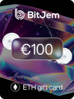 BitJem Crypto Gift Card ETH 100 EUR - BitJem Key