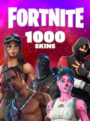 Fortnite Account (All Platform) 1000 Skins - GLOBAL