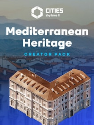 Cities: Skylines II - Creator Pack: Mediterranean Heritage (PC) - Steam Key - EUROPE