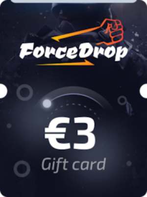 Forcedrop.gg Gift Card 3 EUR - Key GLOBAL