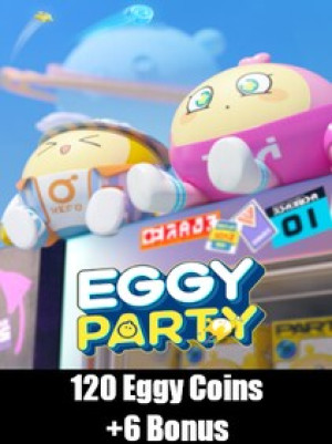 Eggy Party 120 eggy coins + 6 Bonus - GLOBAL