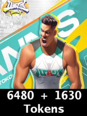 Dunk City Dynasty 6480 + 1630 Tokens - GLOBAL
