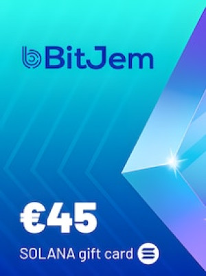 BitJem Crypto Gift Card SOL 45 EUR - BitJem Key