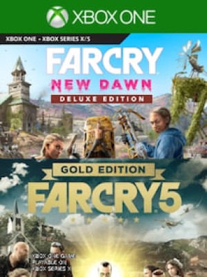 FAR CRY 5 GOLD EDITION + FAR CRY NEW DAWN DELUXE EDITION BUNDLE (Xbox One) - Xbox Live Account - GLOBAL