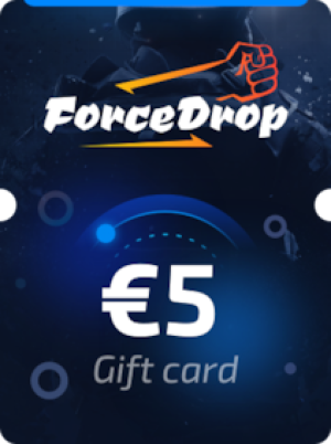 Forcedrop.gg Gift Card 5 EUR - Key GLOBAL