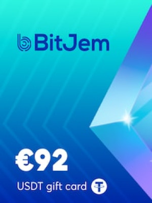 BitJem Crypto Gift Card USDT 92 EUR - BitJem Key