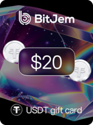 BitJem Crypto Gift Card USDT 20 USD - BitJem Key