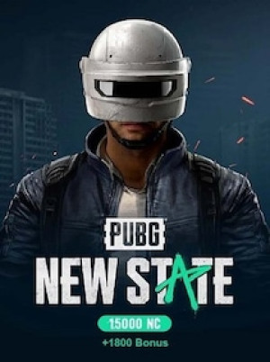 PUBG New State 15000 + 1800 NC - NewState Key - GLOBAL