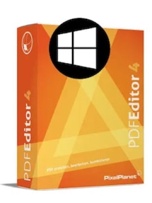 PdfEditor 4 | Professional (PC) (1 Device, Lifetime) - PixelPlanet Key - GLOBAL