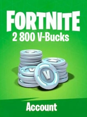 Fortnite V-Bucks Account 2800 V-Bucks (PSN, Xbox, PC, Mobile) - GLOBAL
