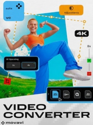 Movavi Video Converter 2026 (PC) (1 Device, Lifetime) - Movavi Key - GLOBAL